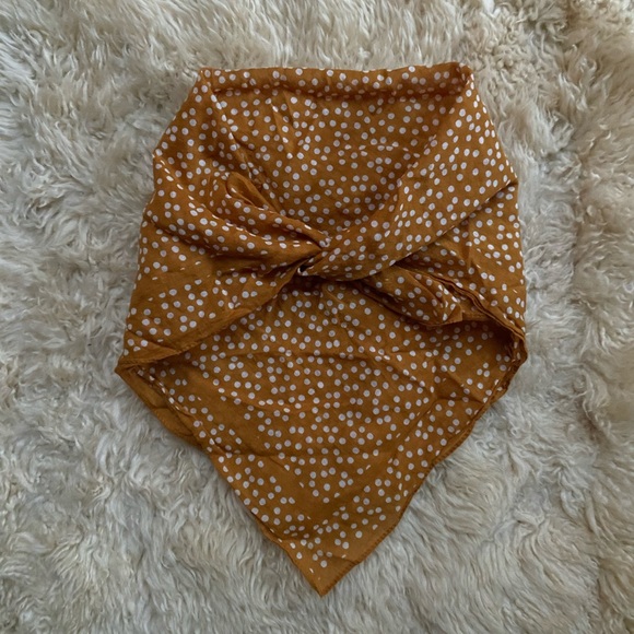 Madewell Accessories - Madewell Mustard Yellow Bandana Scarf
